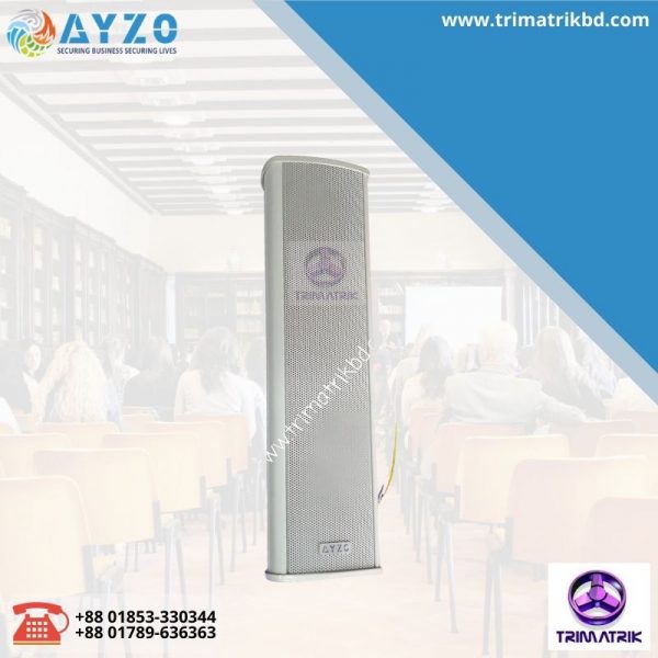 Ayzo CWS-3-25W 25Watt Column Speaker; Aluminium Body
